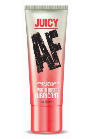 Juicy Af - Watermelon Water Based Flavored Lubricant - 4 Oz