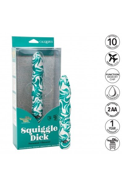 Naughty Bits Squiggle Dick Personal Vibrator