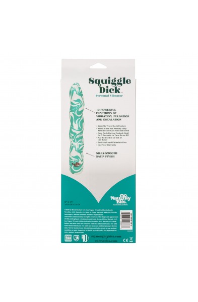 Naughty Bits Squiggle Dick Personal Vibrator