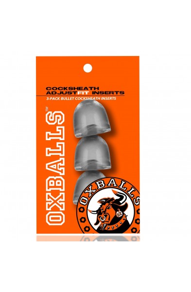 Cocksheath Adjustfit 3 Pack Bullet Inserts