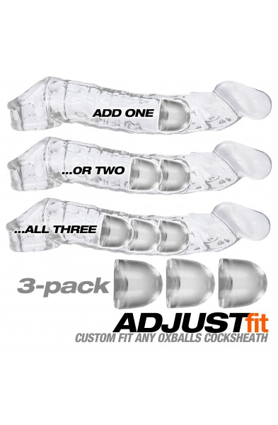 Cocksheath Adjustfit 3 Pack Bullet Inserts