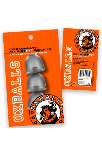 Cocksheath Adjustfit 3 Pack Bullet Inserts