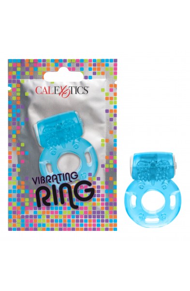 Foil Pack Vibrating Ring - Blue