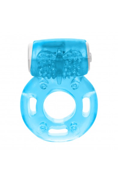 Foil Pack Vibrating Ring - Blue