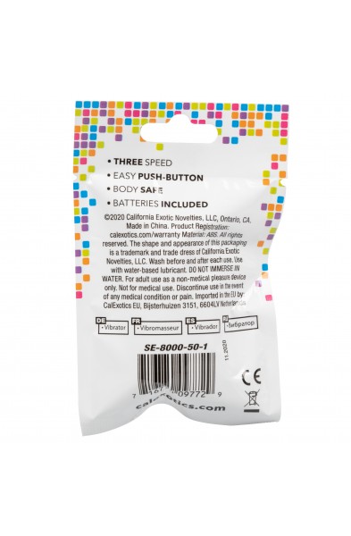 Foil Pack 3-Speed Bullet - Pink