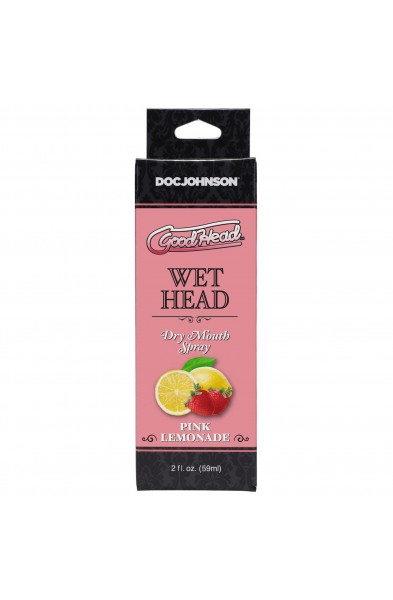 Goodhead - Wet Head - Dry Mouth Spray - Pink  Lemonade - 2 Fl. Oz. (59ml)