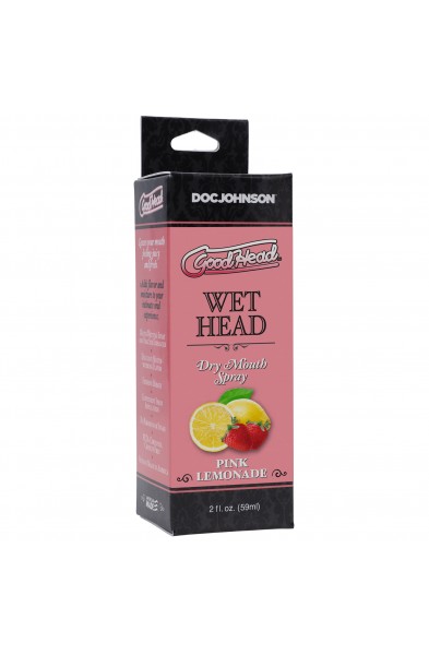 Goodhead - Wet Head - Dry Mouth Spray - Pink  Lemonade - 2 Fl. Oz. (59ml)