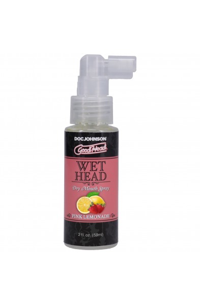 Goodhead - Wet Head - Dry Mouth Spray - Pink  Lemonade - 2 Fl. Oz. (59ml)