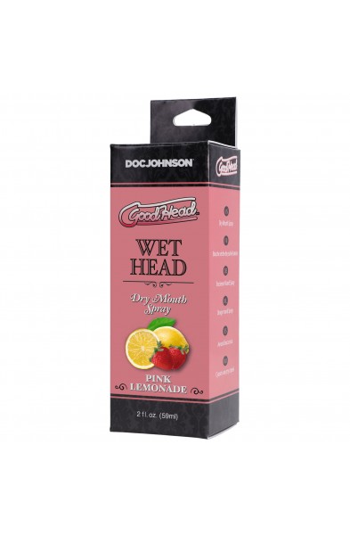 Goodhead - Wet Head - Dry Mouth Spray - Pink  Lemonade - 2 Fl. Oz. (59ml)