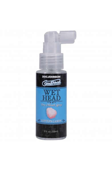 Goodhead - Wet Head - Dry Mouth Spray - Cotton  Candy - 2 Fl. Oz. (59ml)