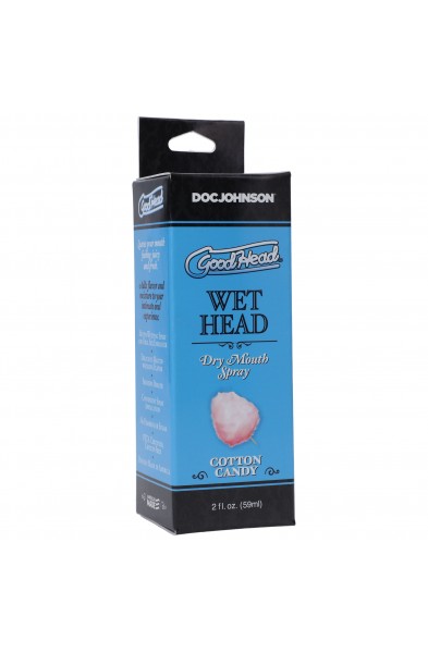 Goodhead - Wet Head - Dry Mouth Spray - Cotton  Candy - 2 Fl. Oz. (59ml)