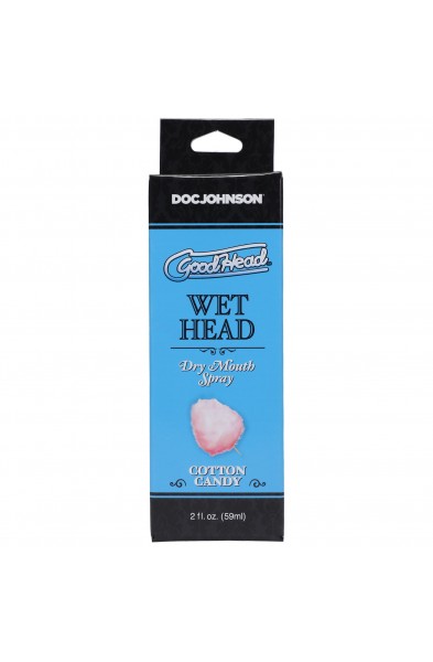 Goodhead - Wet Head - Dry Mouth Spray - Cotton  Candy - 2 Fl. Oz. (59ml)