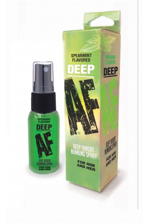 Deep Af - Spearmint Flavored Deep Throat Spray -  1 Oz