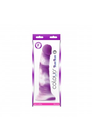 Colours - Pleasures - Yum Yum 8 In. Dildo - Purple