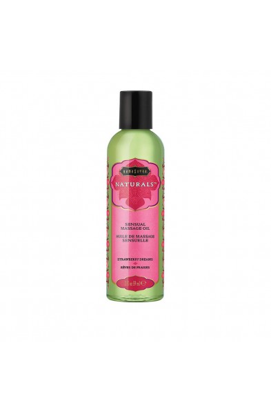 Naturals Massage Oil - Strawberry Dreams - 2 Fl Oz (59 ml)