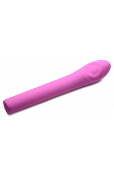 5 Star 9x Pulsing G-Spot Silicone Vibrator - Pink