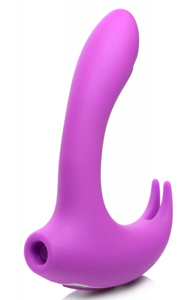 12x Lux Rocker Pulsing and Vibrating G-Spot Rabbit - Pink