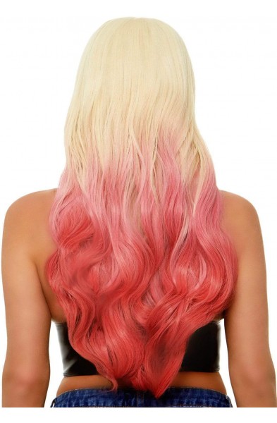 26 Inch Beachy Waves Ombre Wig