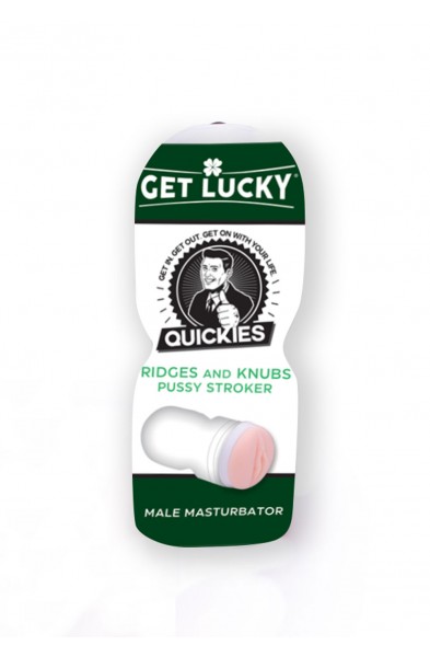 Get Lucky Quickies Ridges and Knubs Pussy Stroker