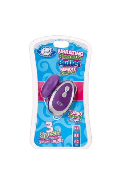 Cloud 9 3 Speed Bullet With Remote - Purple