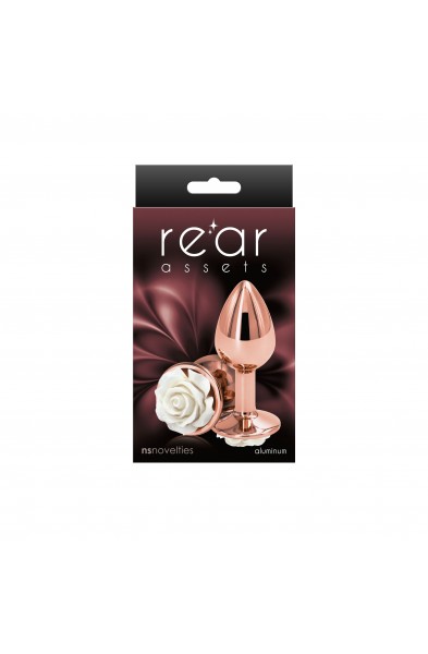Rear Assets - Rose - Small - White
