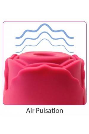 Rose Suction Stimulator - Red