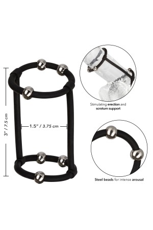 Steel Beaded Silicone Enhancer Cage