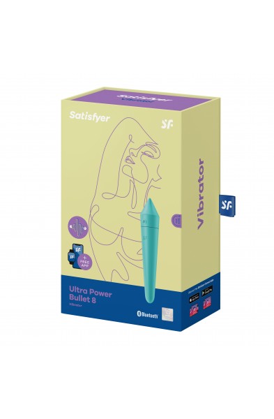 Ultra Power Bullet 8 - Turquoise