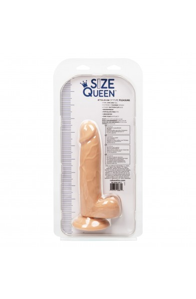 Size Queen 6 inch/15.25 Cm - Ivory