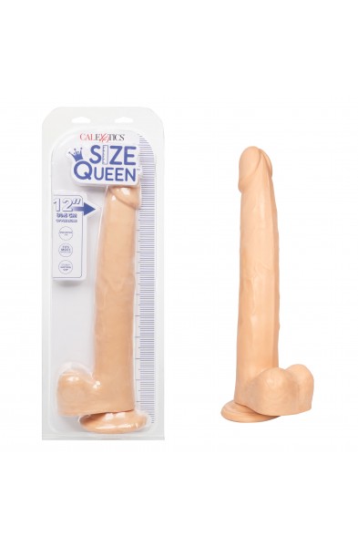 Size Queen 12 inch/30.5 Cm - Ivory