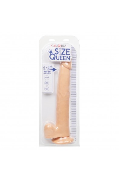 Size Queen 12 inch/30.5 Cm - Ivory
