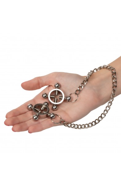 Nipple Grips 4-Point Nipple Press With Chain