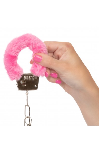 Playful Furry Cuffs - Pink