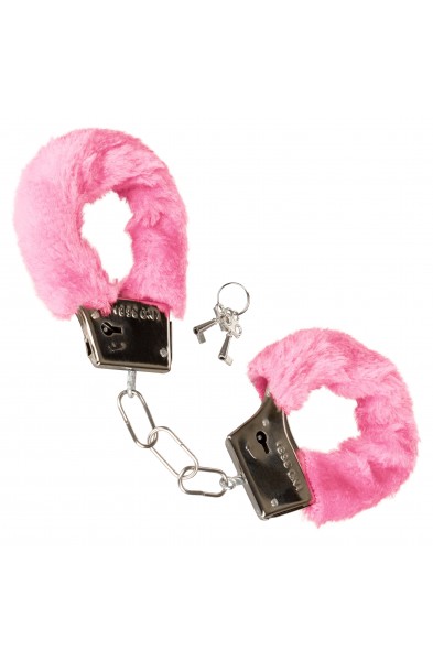 Playful Furry Cuffs - Pink