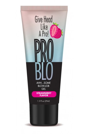 Problo Ahh...some Blow-Job Gel  - Strawberry - 1.5 Fl. Oz.