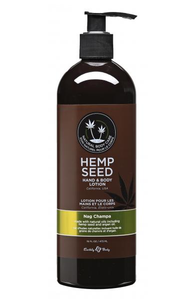 Hemp Seed Hand and Body Lotion - 16 Fl. Oz. - Nag Champa