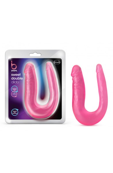B Yours - Sweet Double Dildo - Pink