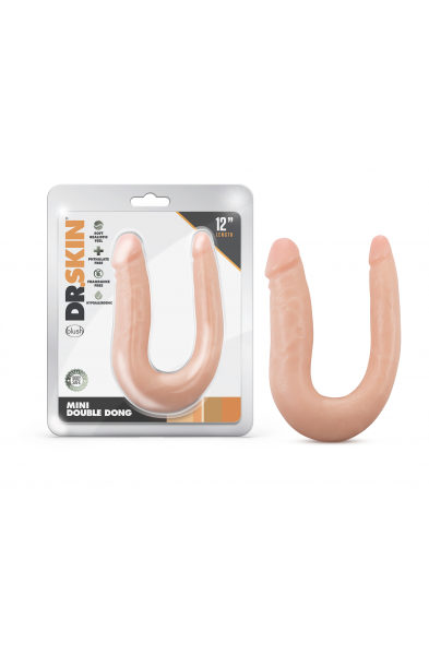 Dr. Skin Mini Double Dong - Vanillla