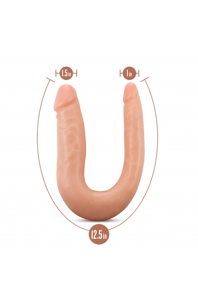 Dr. Skin Mini Double Dong - Vanillla