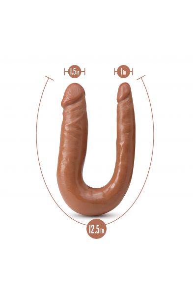 Dr. Skin Mini Double Dong - Mocha