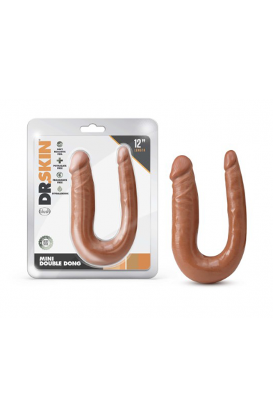 Dr. Skin Mini Double Dong - Mocha
