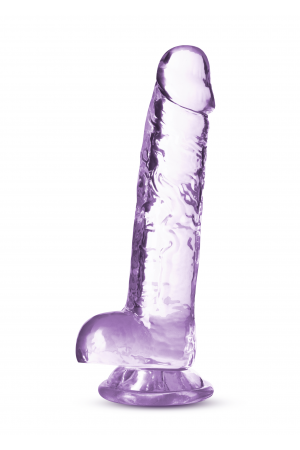 Naturally Yours - 7 Inch Crystalline Dildo -  Amethhyst