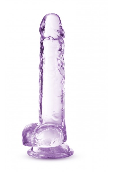 Naturally Yours - 7 Inch Crystalline Dildo -  Amethhyst