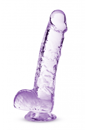 Naturally Yours - 6 Inch Crystalline Dildo -  Amethyst