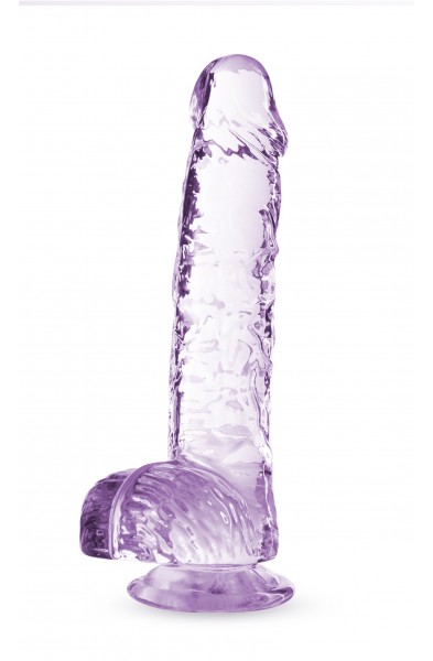 Naturally Yours - 6 Inch Crystalline Dildo -  Amethyst