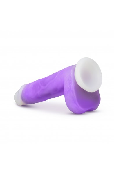 Neo Elite - Encore - 8 Inch Vibrating Dildo Purple