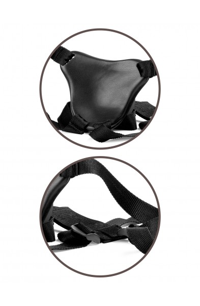 King Cock Elite Ultimate Vibrating Silicone Body  Dock Kit