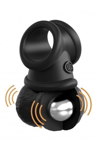 King Cock Elite Ultimate Vibrating Silicone Body  Dock Kit