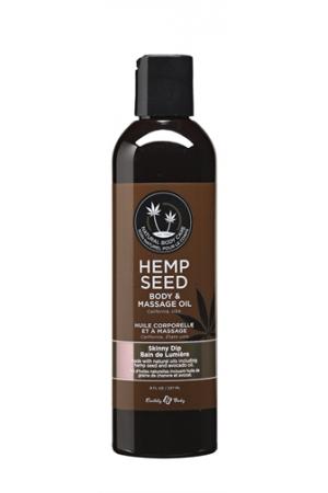 Hemp Seed Massage and Body Oil - Skinny Dip - 8 Fl. Oz./ 237ml