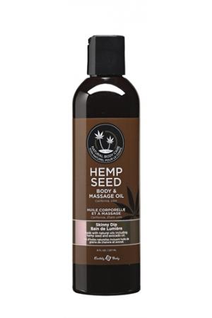 Hemp Seed Massage and Body Oil - Skinny Dip - 8 Fl. Oz./ 237ml